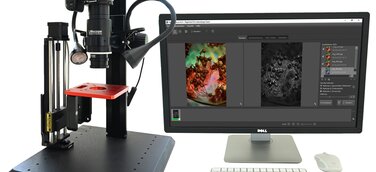 Das LM Weitfeld Fotomikroskop liefert ausgezeichnete Qualität