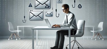 Mitarbeiter wird mit einer Phishing Mail reingelegt