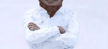 Stephan Balkenhol Teddybär Bronze