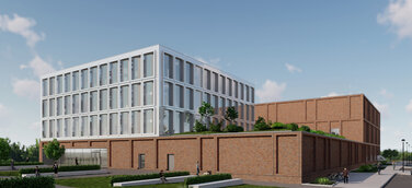 Visualisierung des Neubaus