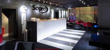 Sopro Messestand - Messebau von Isingermerz