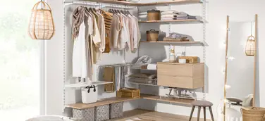 WALK-IN Regalsystem Kleiderschrank