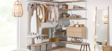 WALK-IN Regalsystem Kleiderschrank