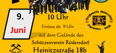Traditionelles Pfingstkonzert der Bergkapelle Rüdersdorf.e.V.