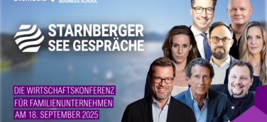 Die Starnberger See Gespräche, die Wirtschaftskonferenz für Familienunternehmen, und ihre Speaker