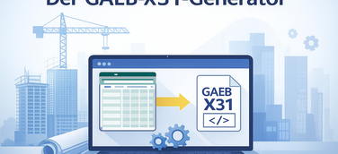 Neue Erweiterung für GAEB-Online 2025 vereinfacht den Export von GAEB X31