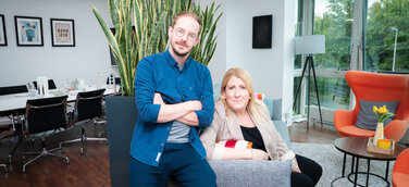 Topher Batchelor und Yvonne Cramer