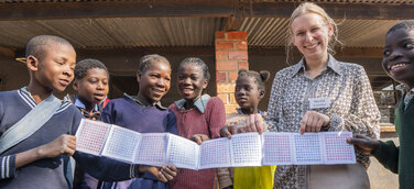 Foto: Gemeinsam entstanden neue Elemente für den Mathematikunterricht. 