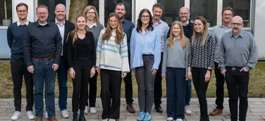 Projektteam GreenHET beim Kickoff-Termin am 6. Februar 2026 in Dortmund: Fraunhofer IML, Forschungszentrum Jülich GmbH, Franziskus Stiftung, Formitas AG, FACT GmbH; Encadi GmbH