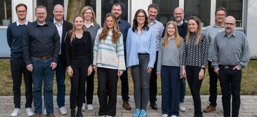 Projektteam GreenHET beim Kickoff-Termin am 6. Februar 2026 in Dortmund: Fraunhofer IML, Forschungszentrum Jülich GmbH, Franziskus Stiftung, Formitas AG, FACT GmbH; Encadi GmbH