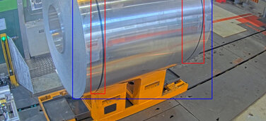 KI-gestützte Erkennung von Coil-Umreifungen mit ibaVision