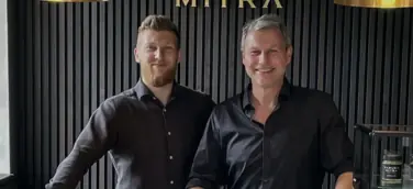 Firmengründer Uwe Mansshardt und Julien Pohl