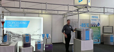 FRYKA-Kältetechnik überzeugt auf der analytica 2026 mit Herstellernähe und einem breiten Produktsortiment