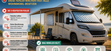 40 Grad im Camper? Diese Fehler machen fast alle Wohnmobil-Besitzer