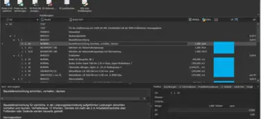 GAEB-Online 2025 im Darkmode