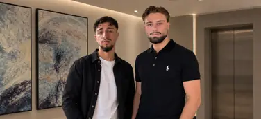 links Can Mirzo, rechts Serman Nabo