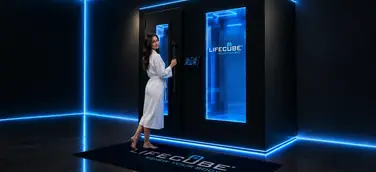 Elektrische Kältekammer LifeCube mit LED Beleuchtung
