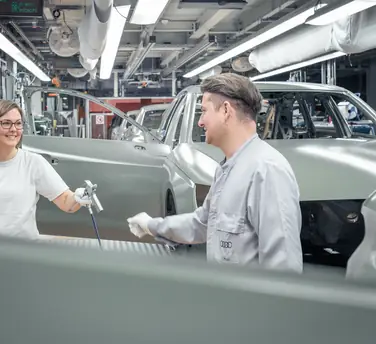 Schichtarbeit mit Spielraum: Pilotprojekt zu flexibleren Arbeitszeiten in der Audi Produktion