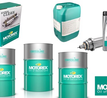 Die von Euro Industry angebotenen Motorex-Produkte