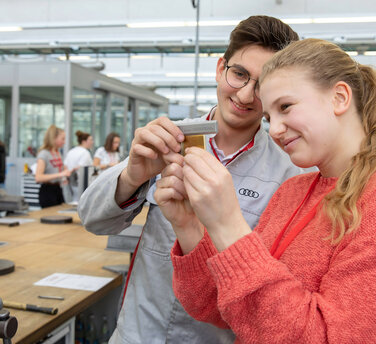 Blick hinter die Kulissen: Tag der Ausbildung bei Audi am 16. Juli