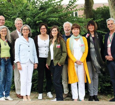 Referenten beim Symposion "Im Zentrum der Liebe"