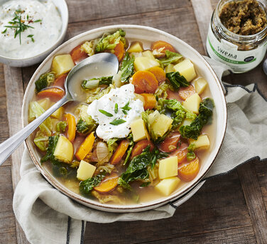 SweMa - Eintopf mit frischer Bio-Gemüsebrühe