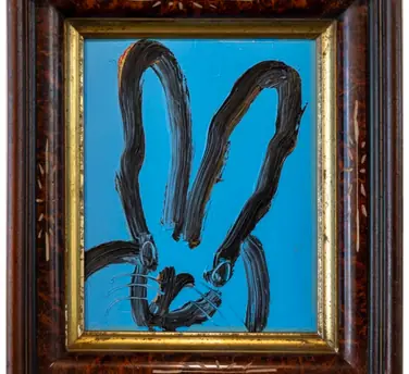 Hunt Slonem Bunny Painting - Elf
