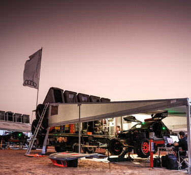 Rallye du Maroc 2022 Team Audi Sport