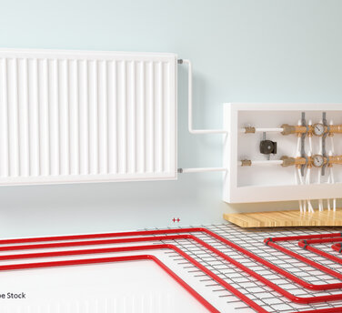 So gelingt die Kombination Fußbodenheizung und Heizkörper