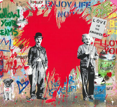Mr. Brainwash Juxtapose 2023