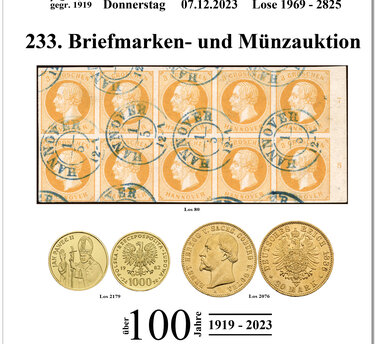233. Auktionskatalog