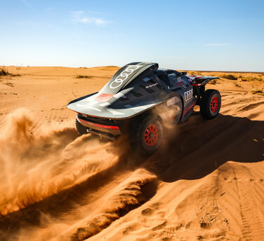 Dakar-Test Marokko, Oktober 2023 - Audi RS Q e-tron