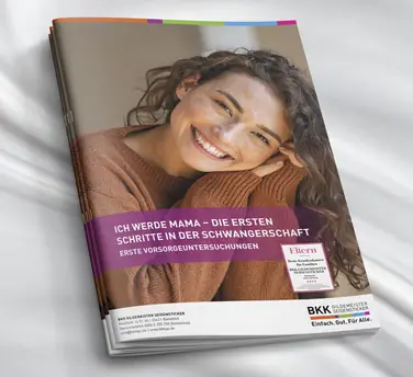 Die kostenfreie Inforeihe »Ich werde Mama« der BKK GILDEMEISTER SEIDENSTICKER