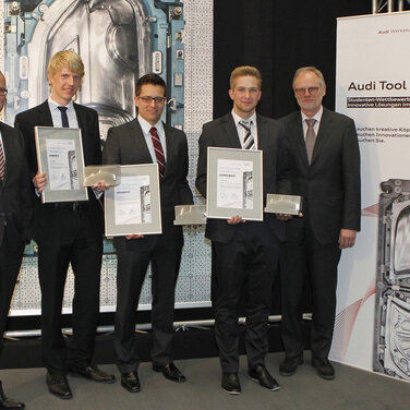 Audi Tool Trophy: Kreative Studenten geehrt