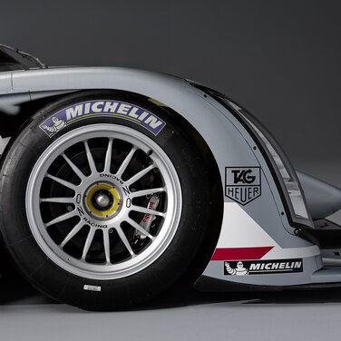 Vier Audi R18 e-tron quattro beim Testtag für die 24 Stunden von Le Mans