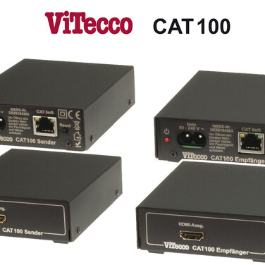 HDMI CAT Extender von ViTecco | ViTecco CAT 100