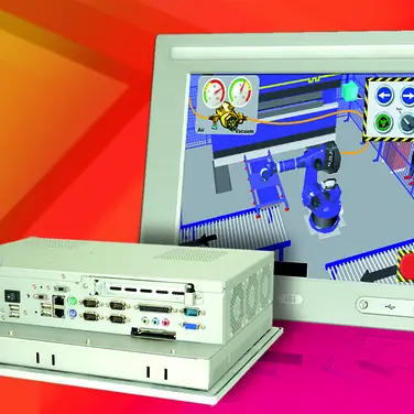 Robuster Industrie Panel-PC mit 2T2R WLAN
