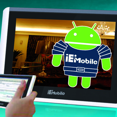 Stylisher Tablet-PC für kommerziellen Einsatz