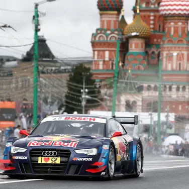 Audi RS 5 DTM vor Rennpremiere in Moskau
