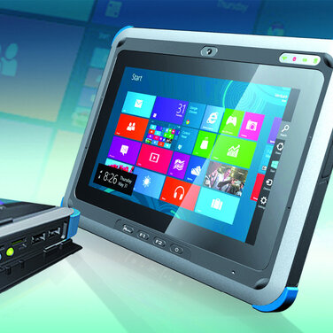 Hart im Nehmen & hoch funktionell – Tablet-PC für die Industrie