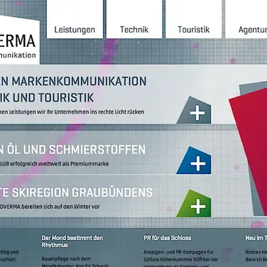 Website online: ADVERMA präsentiert sich im neuen Corporate Design