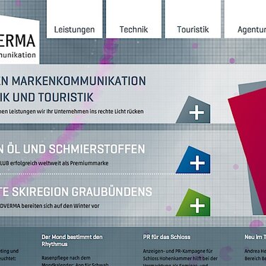 Website online: ADVERMA präsentiert sich im neuen Corporate Design