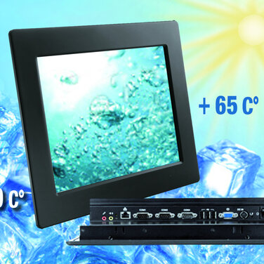Lüfterfreier Industrie Panel - PC für`s Extreme