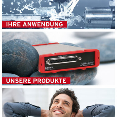 bmcm Messtechnik für Maschinenbauer auf der FMB 2013