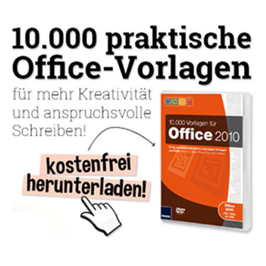 Gratis 10.000 Office-Vorlagen von Franzis für jeden Anlass