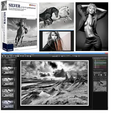 Neuheit-Franzis neues Silver projects professional - Emotionale Schwarz-Weiß-Fotografie