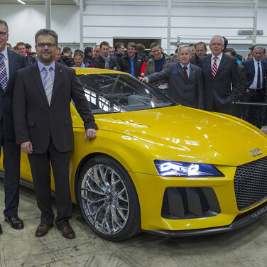 Rekordbeschäftigung bei Audi