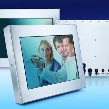 15“ Dual Core Panel-PC im IP65 Edelstahlgehäuse