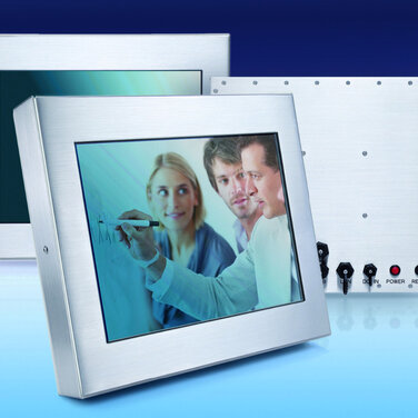 15“ Dual Core Panel-PC im IP65 Edelstahlgehäuse