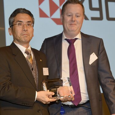 Kyocera mit Volvo Cars Award of Excellence 2013 ausgezeichnet